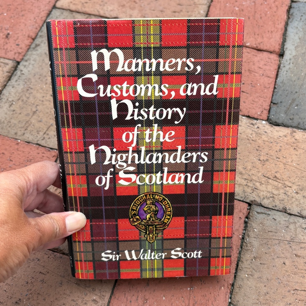1993 Manners Customs and History of the Highlanders of Scotland Sir Walter Scott